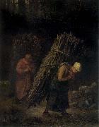 Peasant Women Carrying Firewood, Jean Francois Millet